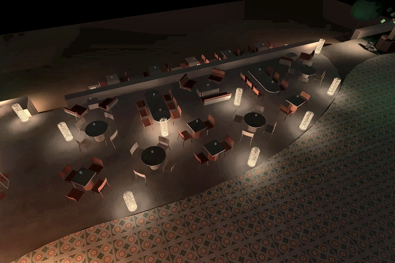 Sundaze beach club landscape