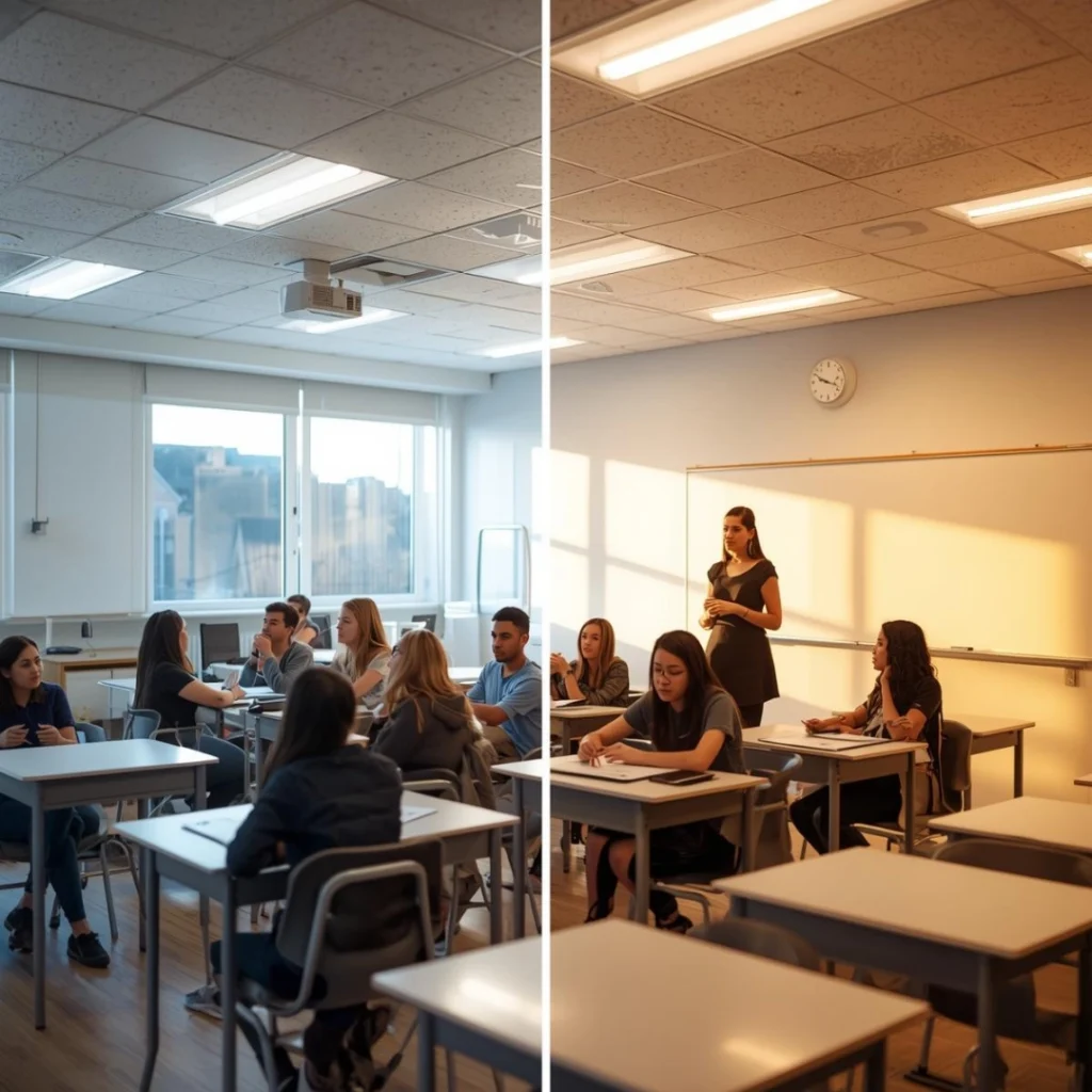 classroom human centric lihting